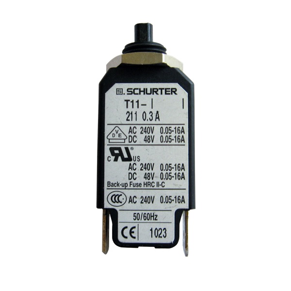 Thermal Circuit Breaker Single Pole T11-211-10.235 (10.235 Amps)