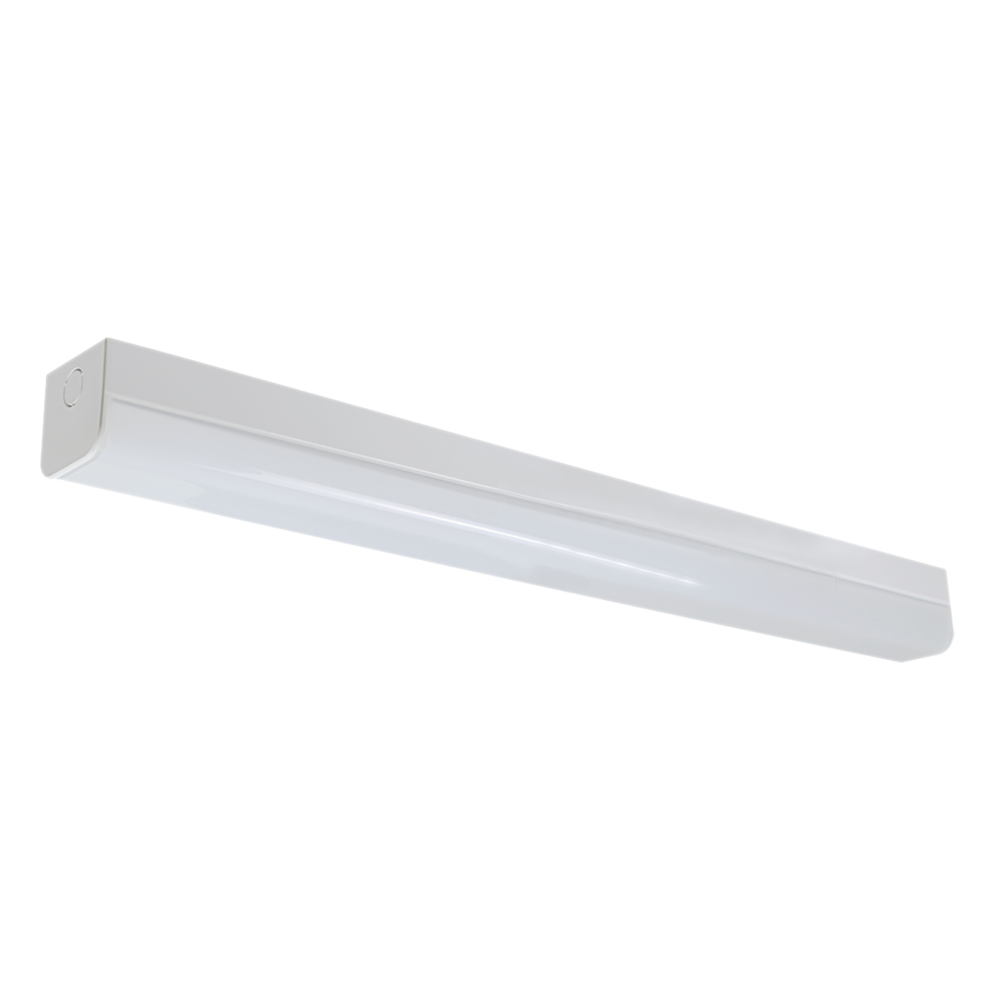 SAL ECOLINE MKII Batten 24/40W LED Narrow White 1200mm Tri ColourDual Wattage 2300/3800 Lumens1135 L x 65 W x 65mm H