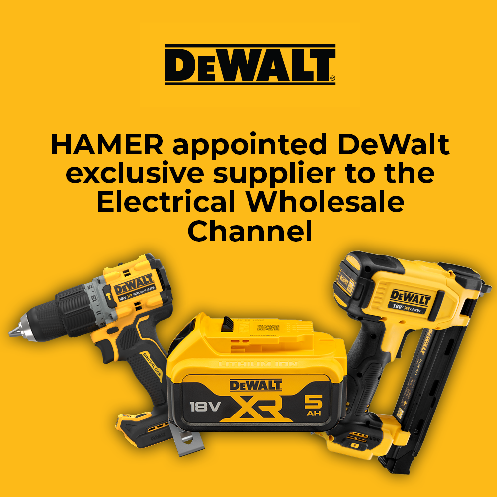 DEWALT available at HAMER