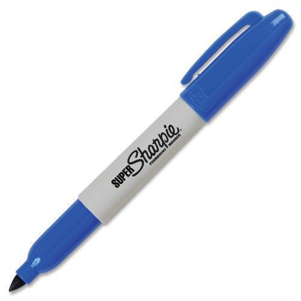 Sharpie Super Permanent Marker Blue Electrical, tool and lighting