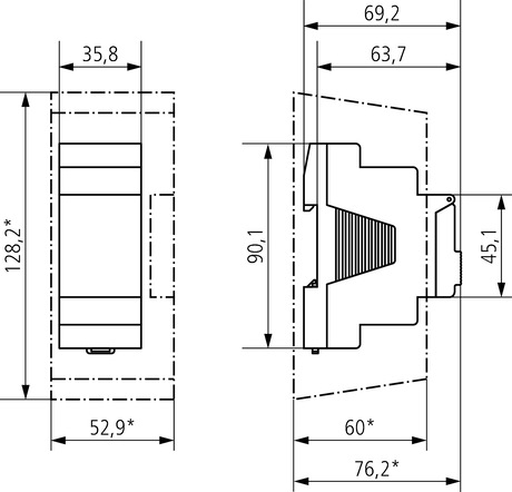 TD 6110130 TR611top3 technical drawing2